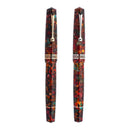 Leonardo Fountain Pen - Momento Magico (Stainless Steel) - Millefiori - New Edition (2022)