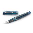 Leonardo Fountain Pen - Momento Zero (14K Gold) - Blue Hawaii