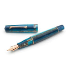 Leonardo Fountain Pen - Momento Zero (14K Gold) - Blue Hawaii