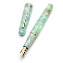 Leonardo Momento Zero 2026 Artica Fountain Pen (Stainless Steel) - Pen and Cap Cover Separated | EndlessPens