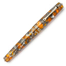 Leonardo Momento Zero 2026 Lava e Cenere Fountain Pen (14K Gold) - Pen with Cap Cover Attached | EndlessPens