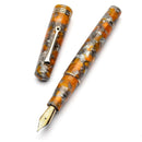 Leonardo Momento Zero 2026 Lava e Cenere Fountain Pen (14K Gold) - Pen and Cap Cover Separated | EndlessPens