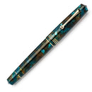 Leonardo Momento Zero 2026 Pausilya Fountain Pen (14K Gold) - Pen with Cap Cover in White Background | EndlessPens