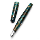 Leonardo Momento Zero 2026 Pausilya Fountain Pen (14K Gold) - Pen with Exposed Nib and Cap Cover | EndlessPens