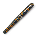 Leonardo Momento Zero Grande 2.0 Crepuscolo Marino Fountain Pen (8mm, Stainless Steel) - Pen with Cap Cover | EndlessPens