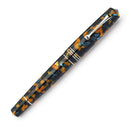 Leonardo Momento Zero Grande 2.0 Crepuscolo Marino Fountain Pen (Stainless Steel) - Fountain Pen with Cap Cover Attached | EndlessPens