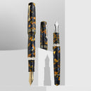 Leonardo Momento Zero Grande 2.0 Crepuscolo Marino Fountain Pen (Stainless Steel) - Two Fountain Pens and A Cap Cover | EndlessPens
