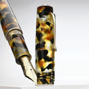 Leonardo Momento Zero Grande 2.0 Sottobosco Fountain Pen (14K Gold) - Pen with Cap Cover Removed | EndlessPens