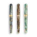 Leonardo Momento Zero Grande 2.0 The Power of Flower 2026 Fountain Pen (6mm, Stainless Steel) - Three Fountain Pens | Endlesspens