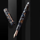 Leonardo Fountain Pen - Momento Zero Grande - Eclipsis (6mm, 14K Gold)