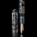 Leonardo Fountain Pen - Momento Zero Grande - Eclipsis (8mm, 14K Gold)