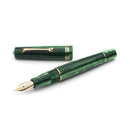 Leonardo Fountain Pen - Momento Zero (Stainless Steel) - Alga - EndlessPens