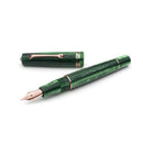 Leonardo Fountain Pen - Momento Zero (Stainless Steel) - Alga - EndlessPens