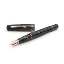 Leonardo Fountain Pen - Momento Zero (Stainless Steel) - Corno