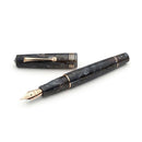 Leonardo Fountain Pen - Momento Zero (Stainless Steel) - Corno