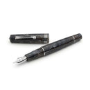 Leonardo Fountain Pen - Momento Zero (Stainless Steel) - Corno