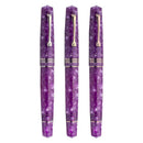 Leonardo Fountain Pen - Momento Zero (Stainless Steel) - Lavanda