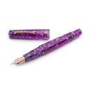 Leonardo Fountain Pen - Momento Zero (Stainless Steel) - Lavanda