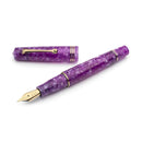 Leonardo Fountain Pen - Momento Zero (Stainless Steel) - Lavanda
