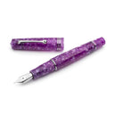 Leonardo Fountain Pen - Momento Zero (Stainless Steel) - Lavanda