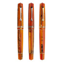Leonardo Fountain Pen - Momento Zero (Stainless Steel) - Mango
