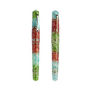 Leonardo Momento Zero Pura Vida Fountain Pen (Stainless Steel) - Two Fountain Pens