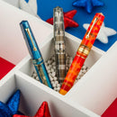 Leonardo Fountain Pen - Mosaico (Stainless Steel)