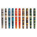 Leonardo Fountain Pen - Mosaico (Stainless Steel)