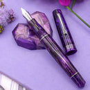 Leonardo × @nibsandflourishes Fioritura Viola (Rhodium Trim) Fountain Pen - EndlessPens