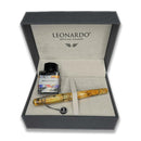 Leonardo × @twenty_sides Momento Zero Grande 2.0 Midas Fountain Pen - Pen and Ink Bottle in Box | EndlessPens