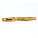 Leonardo × @twenty_sides Momento Zero Midas Fountain Pen - Pen with Cap Cover on White Background | EndlessPens