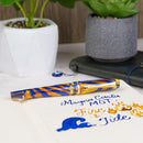 Magna Carta MAG MST Fire & Tide 7th Anniversary Fountain Pen - Pen on Top Of Notebook with Plants | EndlessPens