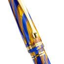Magna Carta MAG MST Fire & Tide 7th Anniversary Fountain Pen - Pen Cap Cover Close Up | EndlessPens