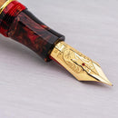 Maiora Ultra Ogiva Golden Rule Fountain Pen (8mm, 14K Gold) - Pen Nib | EndlessPens