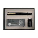 Manuscript ML1856 Fountain Pen Set - Pen, Ink Bottle, and Ink Converter in Box | EndlessPens