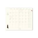 Midori Diary (B6) - Book Style Diary - Cat Gray - EndlessPens