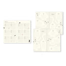 Midori Diary (B6) - Book Style Diary - Cat Gray - EndlessPens
