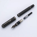 Monteverde Innova Matte Carbon Gunmetal Fountain Pen - Pen Disassembled | EndlessPens