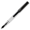 Monteverde MP1 Coal Grey Fountain Pen - Pen with Nib Exposed | EndlessPens