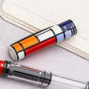 Monteverde MP1 Fine Art Series Mondrian Composition 1921 Fountain Pen - Pen with Cap Cover Removed | EndlessPens