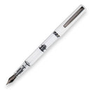 Monteverde MP1 White Lotus Fountain Pen - Pen Without Cap Cover | EndlessPens