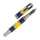 Monteverde Fountain Pen - Regatta Sport - Blue / Yellow - EndlessPens