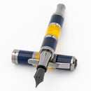 Monteverde Fountain Pen - Regatta Sport - Blue / Yellow - EndlessPens