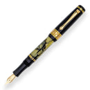 Nettuno Superba Jade Fountain Pen - Limited Edition (2026) - Pen on White Background | EndlessPens