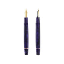 Omas Bologna Fountain Pen - Two Ametista Profondo (Deep Amethyst) Pens With Exposed Nib | EndlessPens