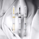 Omas Ogiva Frosted Demonstrator Fountain Pen - With Cap Cover