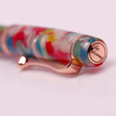 Opus 88 2026 Hamony Flower Fountain Pen - Pen Cap Cover Tip Close Up | EndlessPens