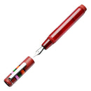 Opus 88 Fantasia Fountain Pen - Red