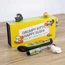 Opus 88 × @twenty_sides Grumpy Kitty, Happy Sushi Fountain Pen - EndlessPens