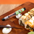 Opus 88 × @twenty_sides Grumpy Kitty, Happy Sushi Fountain Pen - EndlessPens
